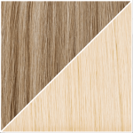#9A/613 Racine Blond Beige / Longueur Blond Platine
