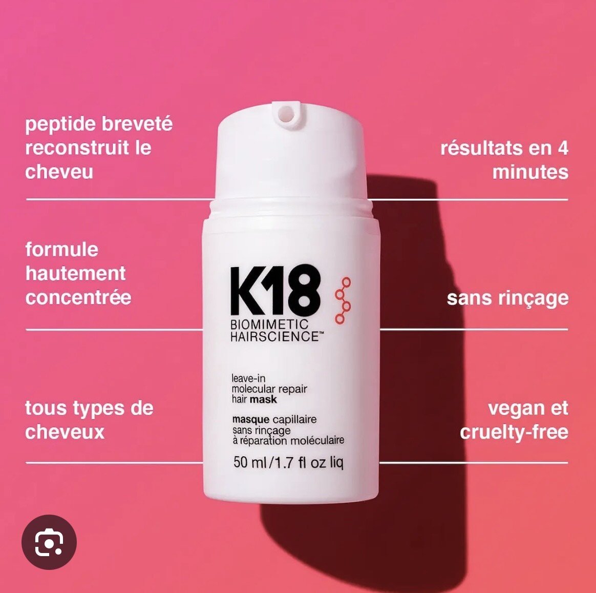 K18 50 ml PEPTIDE